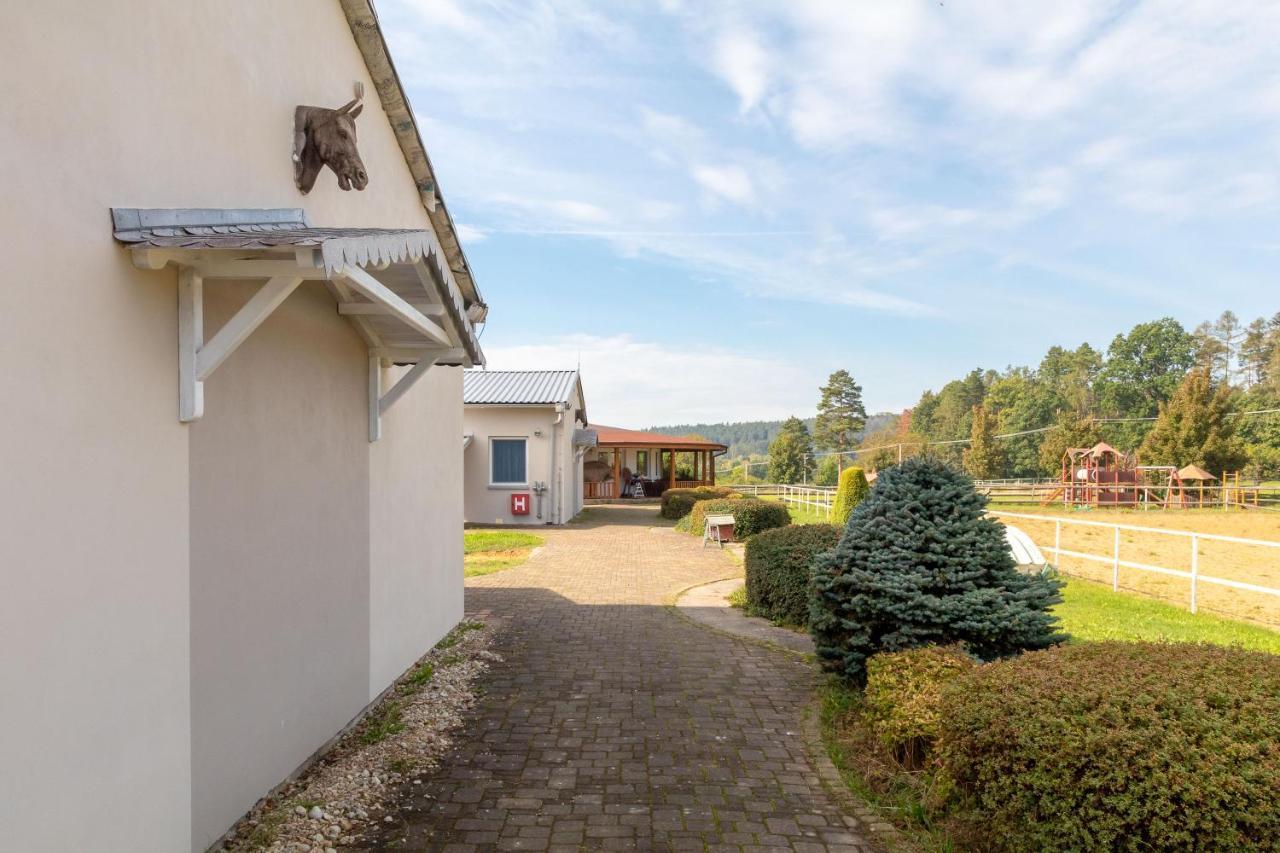 Farma Slunecny Dvur Apartmany A Family Stany Strecha Pod Strechou Hermanuv Mestec エクステリア 写真